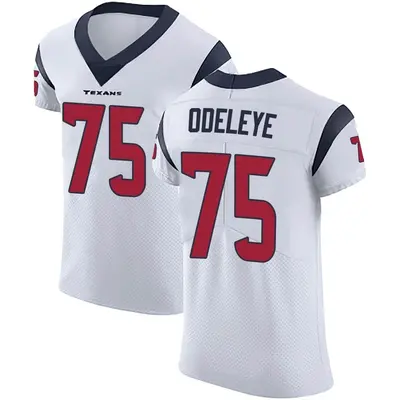 Men's Elite Adedayo Odeleye Houston Texans White Vapor Untouchable Jersey