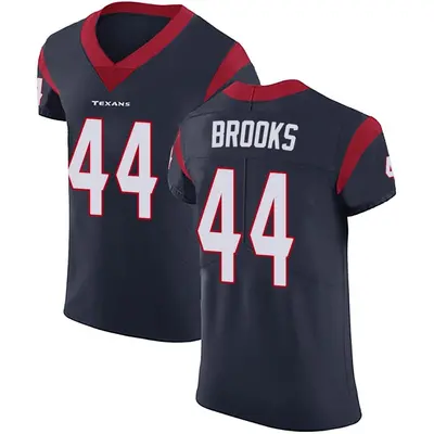 Men's Elite British Brooks Houston Texans Navy Blue Team Color Vapor Untouchable Jersey