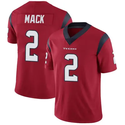 Men's Limited Marlon Mack Houston Texans Red Alternate Vapor Untouchable Jersey