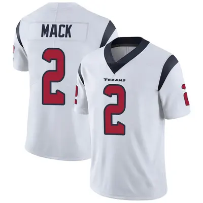 Men's Limited Marlon Mack Houston Texans White Vapor Untouchable Jersey