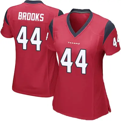 Women's Game British Brooks Houston Texans Red Alternate Jersey