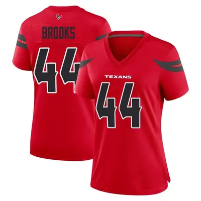 Women's Game British Brooks Houston Texans Red Alternate Jersey