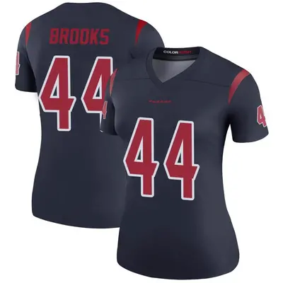 Women's Legend British Brooks Houston Texans Navy Color Rush Jersey