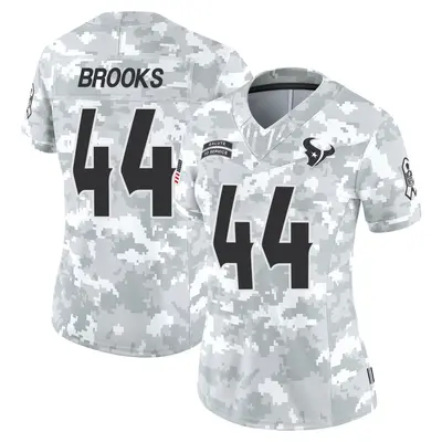 Women's Limited British Brooks Houston Texans Arctic Camo 2024 Salute to Service Jersey