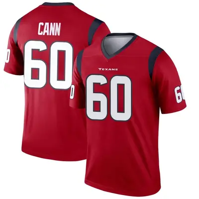 Youth Legend A.J. Cann Houston Texans Red Jersey