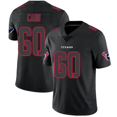 Youth Limited A.J. Cann Houston Texans Black Impact Jersey