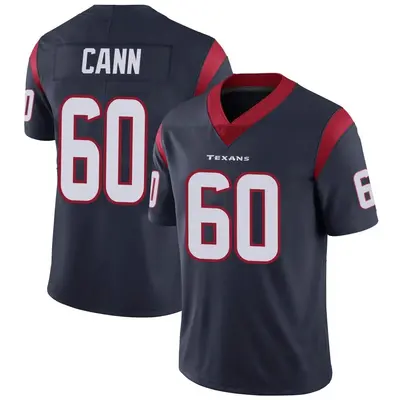 Youth Limited A.J. Cann Houston Texans Navy Blue Team Color Vapor Untouchable Jersey