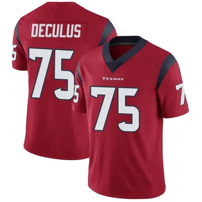 Youth Limited Austin Deculus Houston Texans Red Alternate Vapor Untouchable Jersey