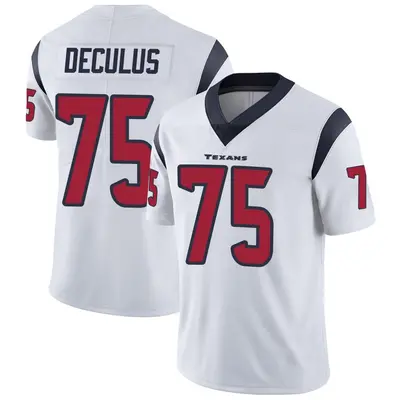Youth Limited Austin Deculus Houston Texans White Vapor Untouchable Jersey