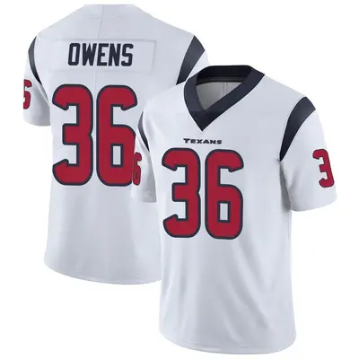 Youth Limited Jonathan Owens Houston Texans White Vapor Untouchable Jersey